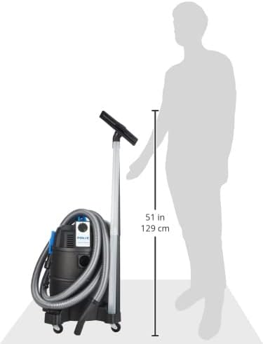 AquaForte Nat-/droogzuiger - 1400 w - kunststof tank - 35 l - 4 m slang – reiniging van vijvers en zwembaden