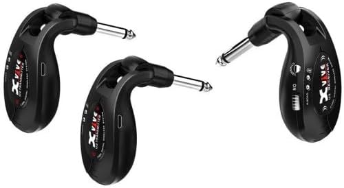 XVive U2 Gitaar Wireless System Bundle, 2 x Transmitter + 1 x Receiver - Black