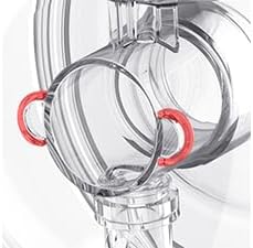 Bellababy Draagbare elektrische borstkolf, borstpomp met lcd-touchscreen, 4 oplaadbare modi en 6 standen, 24 mm flens
