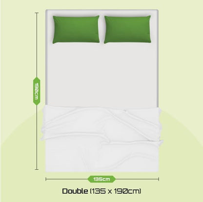 Starlight Beds Essentials Zig Zag tweepersoonsmatras met veren en traagschuim. 7,5 inch budgetmatras, grijs, zachte stevigheid (135 x 190 x 19 cm)