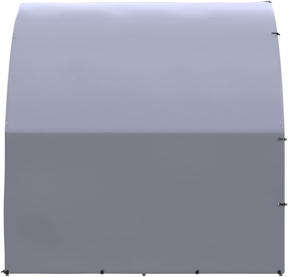 vidaXL Chicken coop 3x4x2m galvanized steel - QUORE