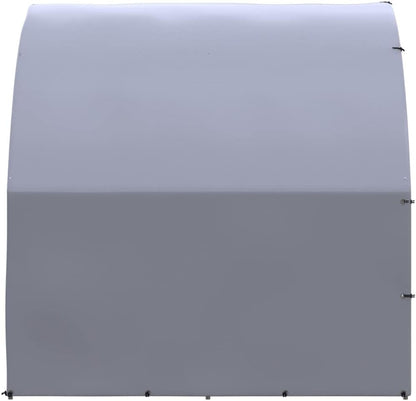 vidaXL Chicken coop 3x4x2m galvanized steel - QUORE
