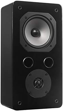 Dynavoice Challenger S-5 Zwart – Set Boekenplank/Wandluidsprekers 2-Weg HiFi met 5,25″ Woofer en Super Audio Tweeter – 100 W Max – Passief Systeem.