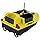 49 x 26.5 x 28.2 cm, Feeder Boat, Baitboat, Fishing Bait, Boat, RC Carp Fishing, Fish Finder, Wireless, Night Fishing, Fishing Bait, Bait Boat with Remote Control, GPS, Fishing, Bait, 500 m (Yellow) - QUORE
