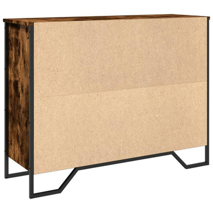 Modern High Cabinet - Spacious Storage Cabinet with Display Shelf for Bedroom & Living Room | Stylish Furniture for Extra Storage Space And Home Decoration | Including Wall Mounting for Safetydresser 97X32.5X74.5 Cm Processed