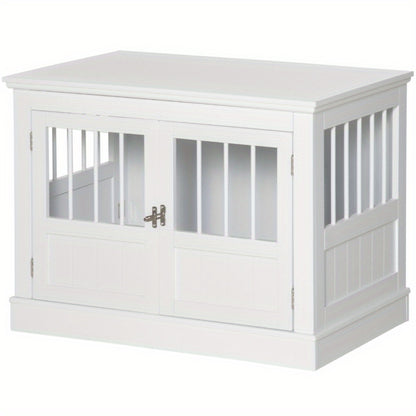 Hondenhok – Hondenbench – Hondenhuis – Hondenkooi – Dierenverblijf – Multifunctionele Tafel – Stevig Hout – Voor Kleine Honden Tot 10 kg