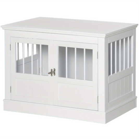 Hondenhok – Hondenbench – Hondenhuis – Hondenkooi – Dierenverblijf – Multifunctionele Tafel – Stevig Hout – Voor Kleine Honden Tot 10 kg