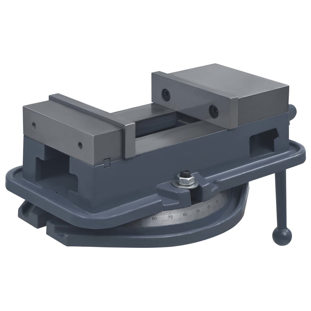 Bankbout – Bankschroef – Werkbankklem – Draaibare Bankschroef – Klem – Gietijzer – 160 mm Kaakbreedte – 360° Draaibaar