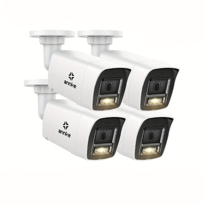 Bewakingssysteem – Beveiligingscamera’s – Cameraset – CCTV Kit – 4TB HDD Variant – AI Mens & Voertuig Detectie – 1080p Nachtzicht 20m