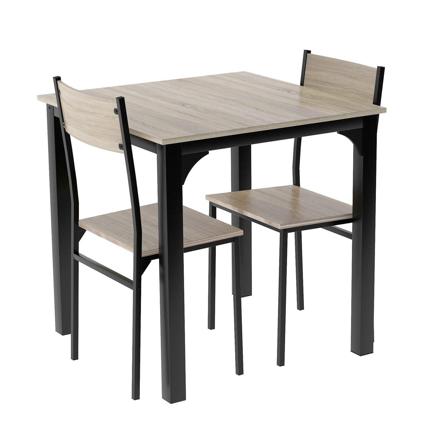 Salontafel – Koffietafel – Woonkamertafel – Tafel met Opbergruimte – Industriële Salontafel – Smeedijzeren Frame – Gehard Glasblad – Extra Ruime Opbergruimte – Compact Formaat – Grijs