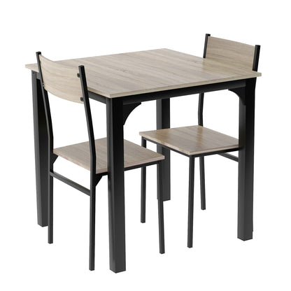 Salontafel – Koffietafel – Woonkamertafel – Tafel met Opbergruimte – Industriële Salontafel – Smeedijzeren Frame – Gehard Glasblad – Extra Ruime Opbergruimte – Compact Formaat – Grijs
