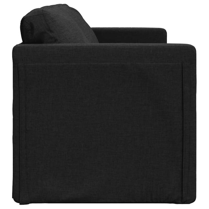 Slaapbank – Bedbank – Logeerbed – Uitklapbank – Slaapstoel – Compact 112x174x55 cm – Houten Frame Met Stofbekleding