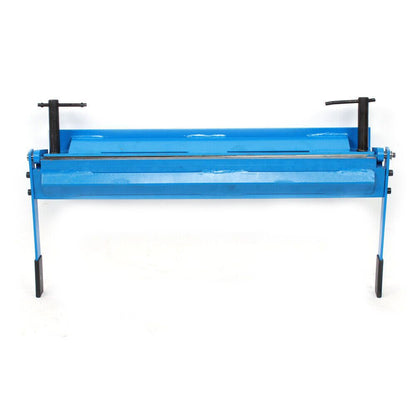 Handmatige Plaatbuigmachine – Plaatbuiger – Metaalbender – Vouwmachine – Werkbank Bender – Blauw – Max Werkbreedte 630mm – Instelbare Buighoek 0-120°