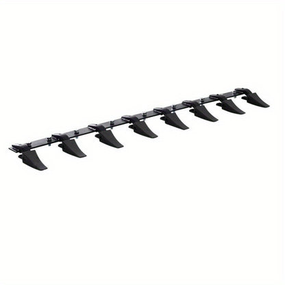 Grondverzetbak – Bak met Tanden – Schepbak – Laadschop – Grondbak – 167,64 cm Lang – 8 Tanden – Draagcapaciteit 2068 kg – Bolt-On Bevestiging – Duurzaam Staal – Beschermt Bucket