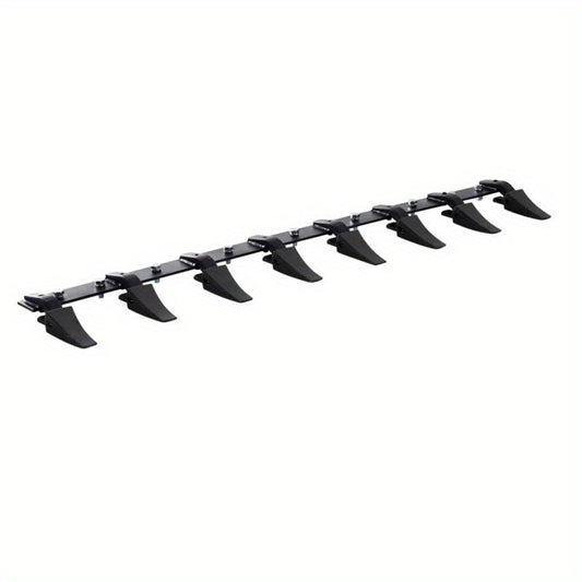 Grondverzetbak – Bak met Tanden – Schepbak – Laadschop – Grondbak – 167,64 cm Lang – 8 Tanden – Draagcapaciteit 2068 kg – Bolt-On Bevestiging – Duurzaam Staal – Beschermt Bucket