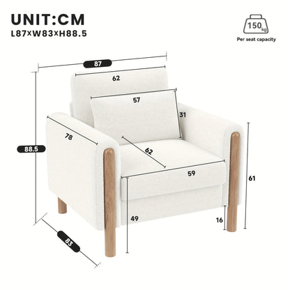 L-Vormige Hoekbank – Hoeksalon – Modulair Bankstel – Design Sofa – 4-Zits Bank – Diepe Brede Zitplaatsen – Bamboe Frame – Diepgrijs