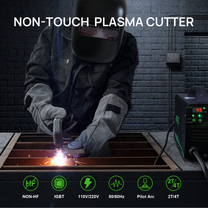Plasma Snijder – Plasma Cutter – Metaal Snijmachine – CNC Snijder – Digital Snijder – Non-Contact Boogstart – Compact & Lichtgewicht 5kg