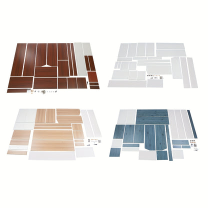 Opbergmeubel – Kast – Dressoir – Keukenmeubel – Buffetkast – Modern – 5 Compartimenten – Hardhout – Magnetische Sluiting – Blauw
