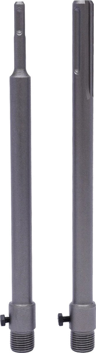 Betonborenset Pro7 - Professionele Beton Boren - 9 Delig - SDS Plus en Max Adapter - Ø 30-40-65-80-100mm - Premium Staal