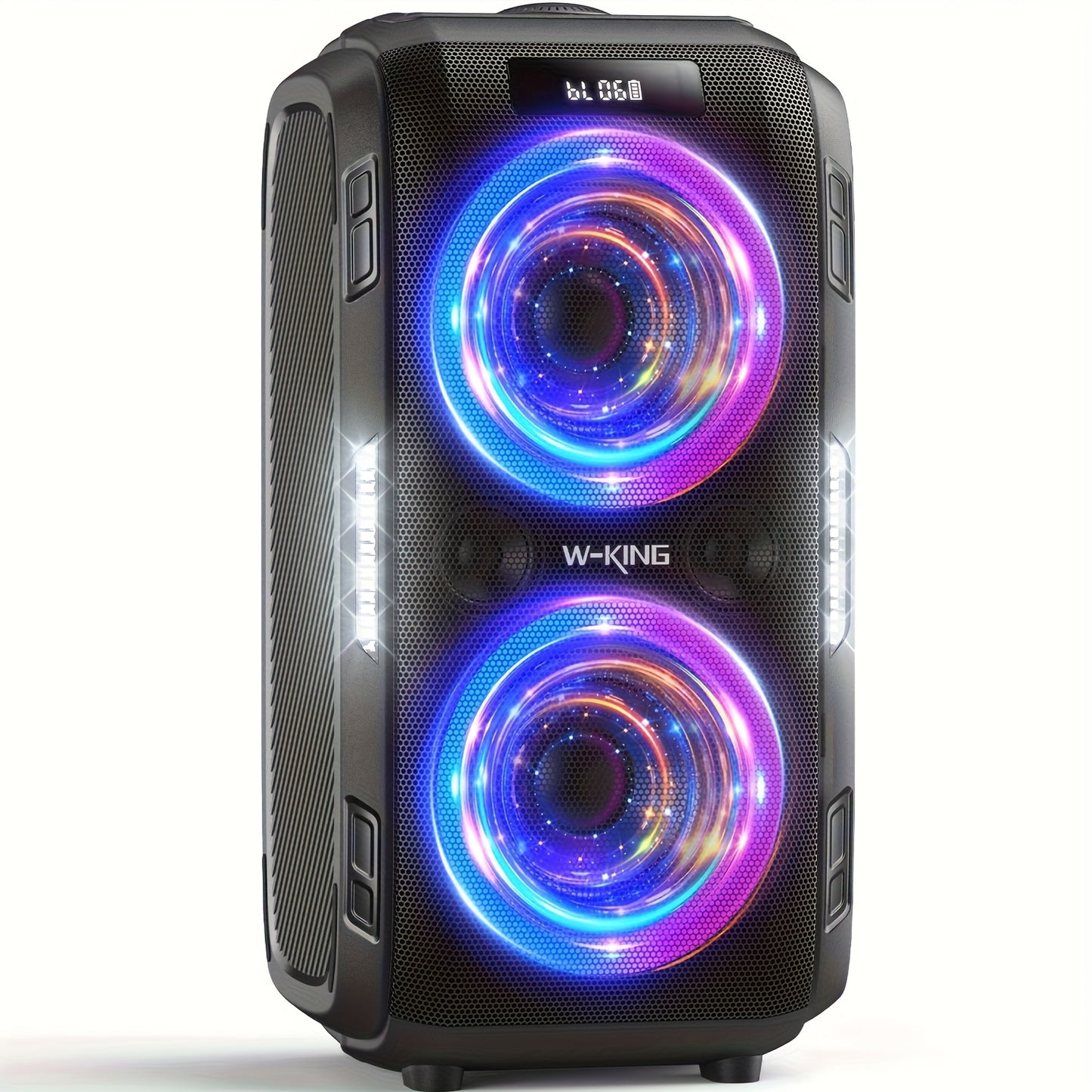 Draagbare Draadloze Speaker – Bluetooth Speaker – Outdoor Speaker – Party Speaker – Wireless Speaker – Krachtig Geluid 250W – Lange Speelduur 7650 mAh batterij – Zwart