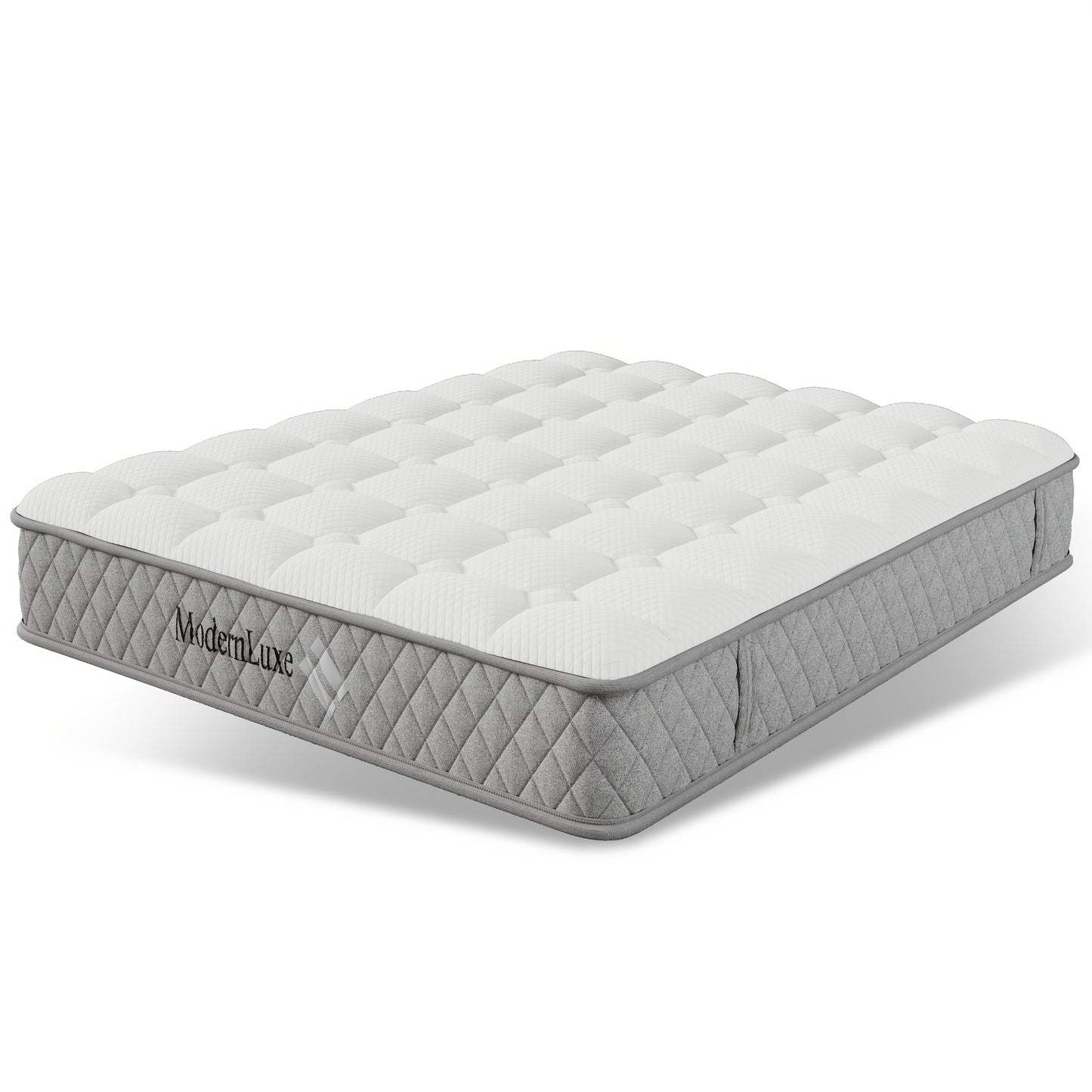 Orthopedic Cold Foam Mattress 120x200cm, Mattress with 7-zone Pocket Spring Core, Firmness Level H3 (medium Firm), 20cm High, 4 Handles + Vacuum Packaging