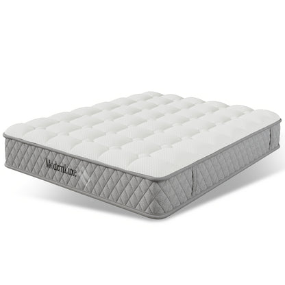 Orthopedic Cold Foam Mattress 120x200cm, Mattress with 7-zone Pocket Spring Core, Firmness Level H3 (medium Firm), 20cm High, 4 Handles + Vacuum Packaging