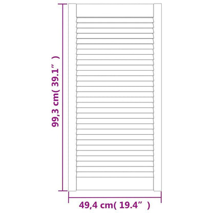 Opbergkast – Opbergmeubel – Bergruimte – Kast – Kasten Set – Wit – 2 Stuks – Veilig Afsluitbaar – Compact 99,3x49,4 cm