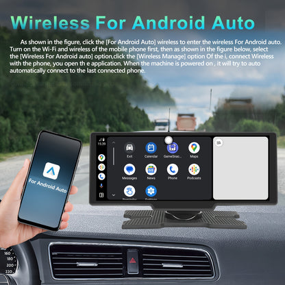 10,26-Inch Smart Carplayer – Autoradio – Multimedia Speler – Navigatiesysteem – Achteruitrijcamera – Spraakbesturing – Groot Helder Scherm