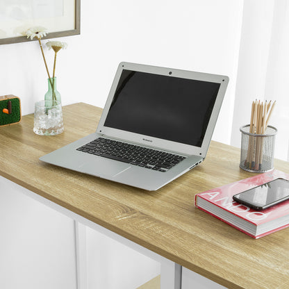 Hoge Bartafel – Barkruktafel – Keukentafel – Bartafel Met Opbergruimte – Witte Bartafel – MDF Met Melamine Coating – Afmetingen 120x55x90 cm