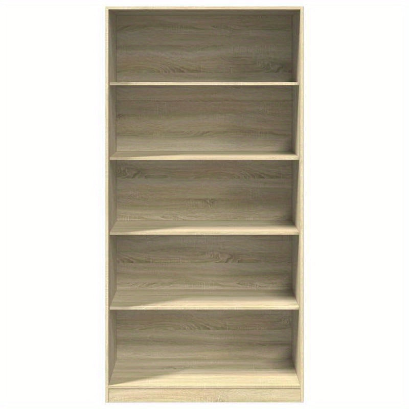 Kledingkast – Garderobekast – Opbergkast – Kledingkast Houten – Kast Bruin – Vrijstaand Design – Duurzaam Behandeld Hout Sonoma Eiken 100x50x200 cm