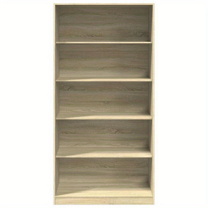 Kledingkast – Garderobekast – Opbergkast – Kledingkast Houten – Kast Bruin – Vrijstaand Design – Duurzaam Behandeld Hout Sonoma Eiken 100x50x200 cm