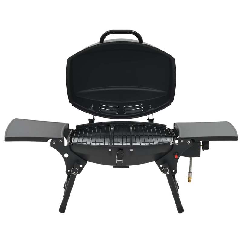 Barbecue And Portable Grill with Black Stove