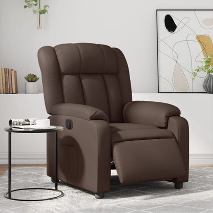 Elektrische Relaxstoel – Relaxfauteuil – Ligstoel – TV-Stoel – Elektrisch Verstelbaar – Kunstleren Bekleding – Verstelbaar Tot 135 Graden