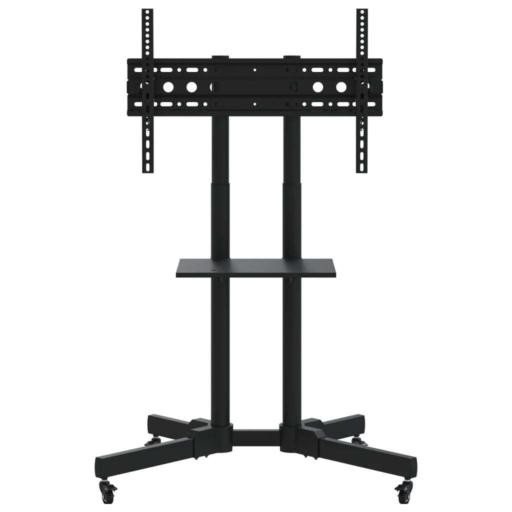Mobiele Tv-Standaard – Tv-Console – Tv-Meubel – Tv-Beugel – Mediasetwagen – Voor 32-70 Inch – Max 50 kg Draagvermogen – Met Extra Opbergruimte