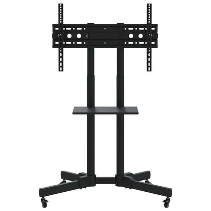 Mobiele Tv-Standaard – Tv-Console – Tv-Meubel – Tv-Beugel – Mediasetwagen – Voor 32-70 Inch – Max 50 kg Draagvermogen – Met Extra Opbergruimte
