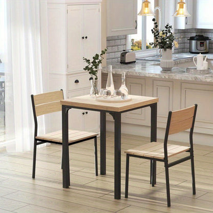 Modern kitchen furniture, quick assembly, space saving, country style dining table suitable for living room, dining room, kitchen, Spacesaving Furniture, Contemporary Design, Easy Assembly, Farmhouse Enthusiasts