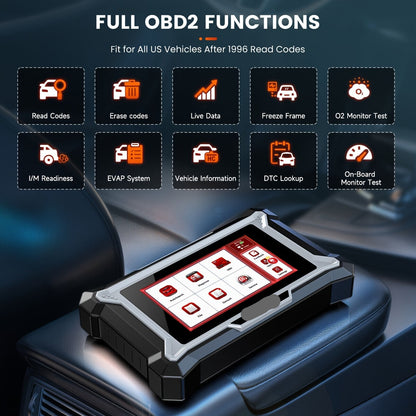 OBD2 Autodiagnosetool – OBD Scanner – Auto Diagnosetester – Foutcode Lezer – Diagnosetool Met 12,7 Cm Scherm – Gratis Levenslange Updates