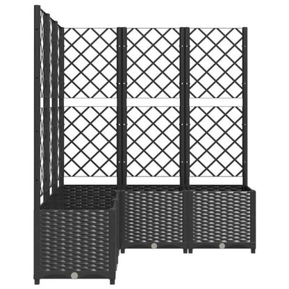 Plantenstandaard – Plantenrek – Klimplant Steun – Bloemenhouder – Latticestructuur – 120x120x136 Cm – Duurzaam Polypropyleen