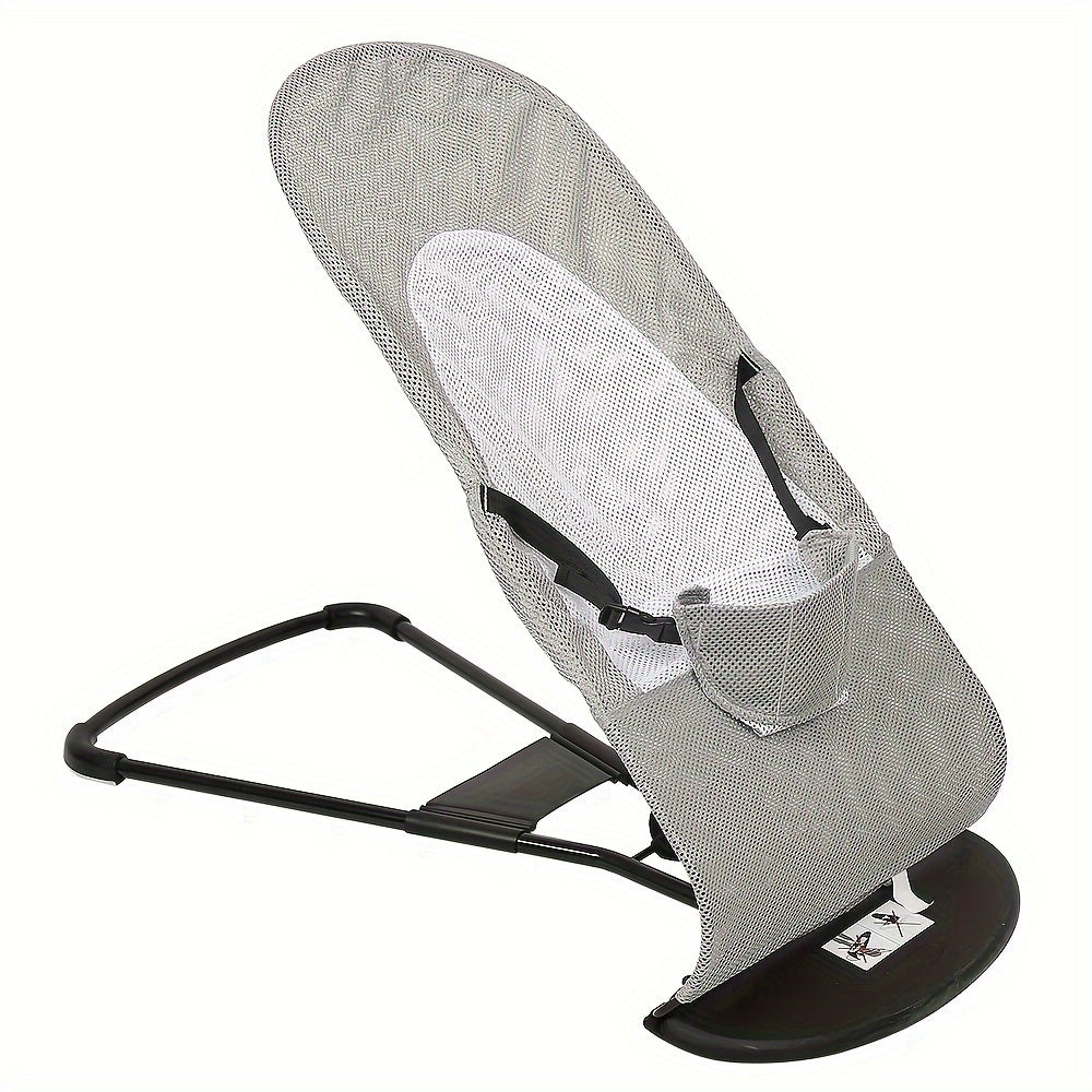 Small Dog Rocker Bed with Breathable Mesh | Adjustable Pet Sleeper, 18kg Capacity & Cooling Support | Portable for Puppies, Apartments 40x80x52cm