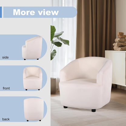 Velvetbank – Eenpersoonsbank – Zitbank – Fauteuil – Bankje – Beige Kleur – Zachte Fluwelen Bekleding – Stevig Metalen Frame
