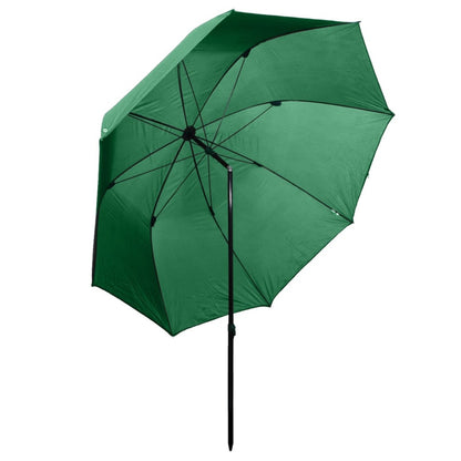 Parasoldoek – Parasolhoes – Parasolkap – Zonnescherm – Vervangingshoes – Visparasol Groen – 300x240 cm – Opvouwbaar & Lichtgewicht