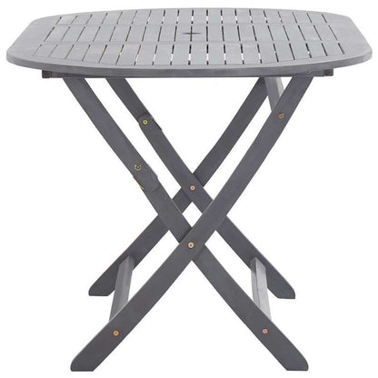 Tuintafel Inklapbaar – Opvouwbare Tuinset – Buitentafel – Picknicktafel – Campingtafel – Stevig Acaciahout – 160x85x75 cm