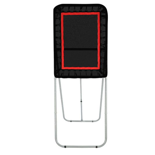 Lacrosse Bounce Back Net – Rebounder – Pitchback Net – Werpscherm – Trainingsnet – Opvouwbaar Frame – Verstelbare Hoek – Duurzaam PVC – Robuust IJzeren Buizen Frame