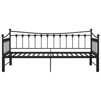 Bedbank – Slaapbank – Sofa Bed – Logeerbed – Uittrekbare Bedbank – Metalen Frame – 90x200 cm – Ruimtebesparend Ontwerp