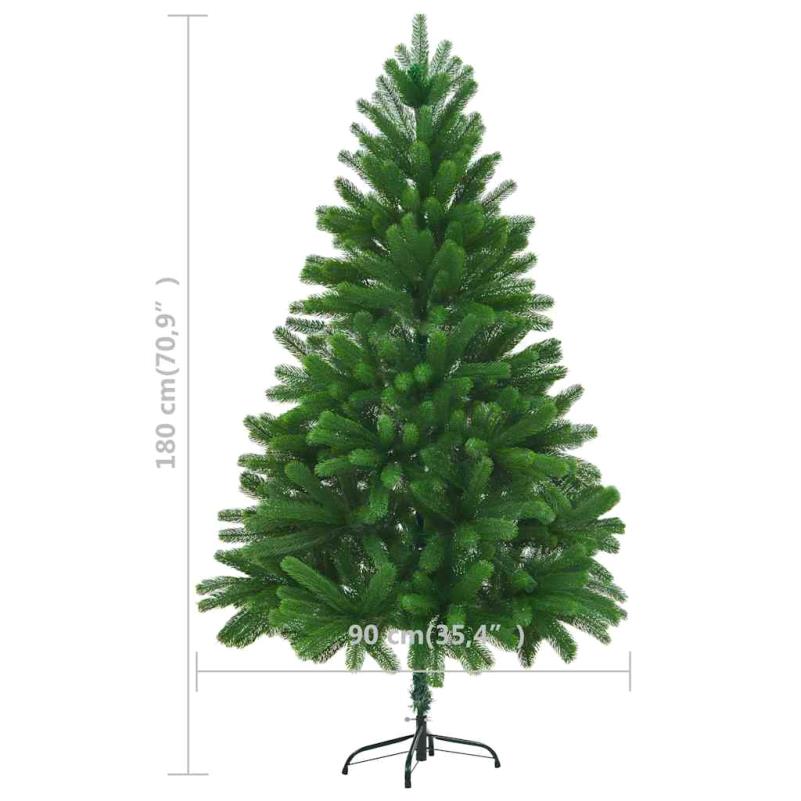 Kunstkerstboom – Nepboom – Kerstboom – Kunstboom – Kerstdecoratie – 180 cm Hoog – Levendsecht Natuurlijk Naalddesign