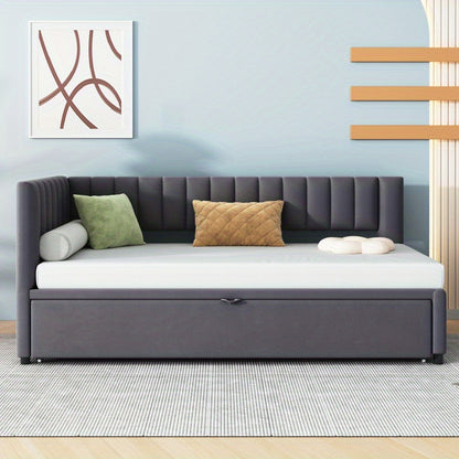 Slaapbank – Bedbank – Logeerbed – Sofa – Bedbank – Ruimtebesparend Design – Luxe Velvet 180x200 cm