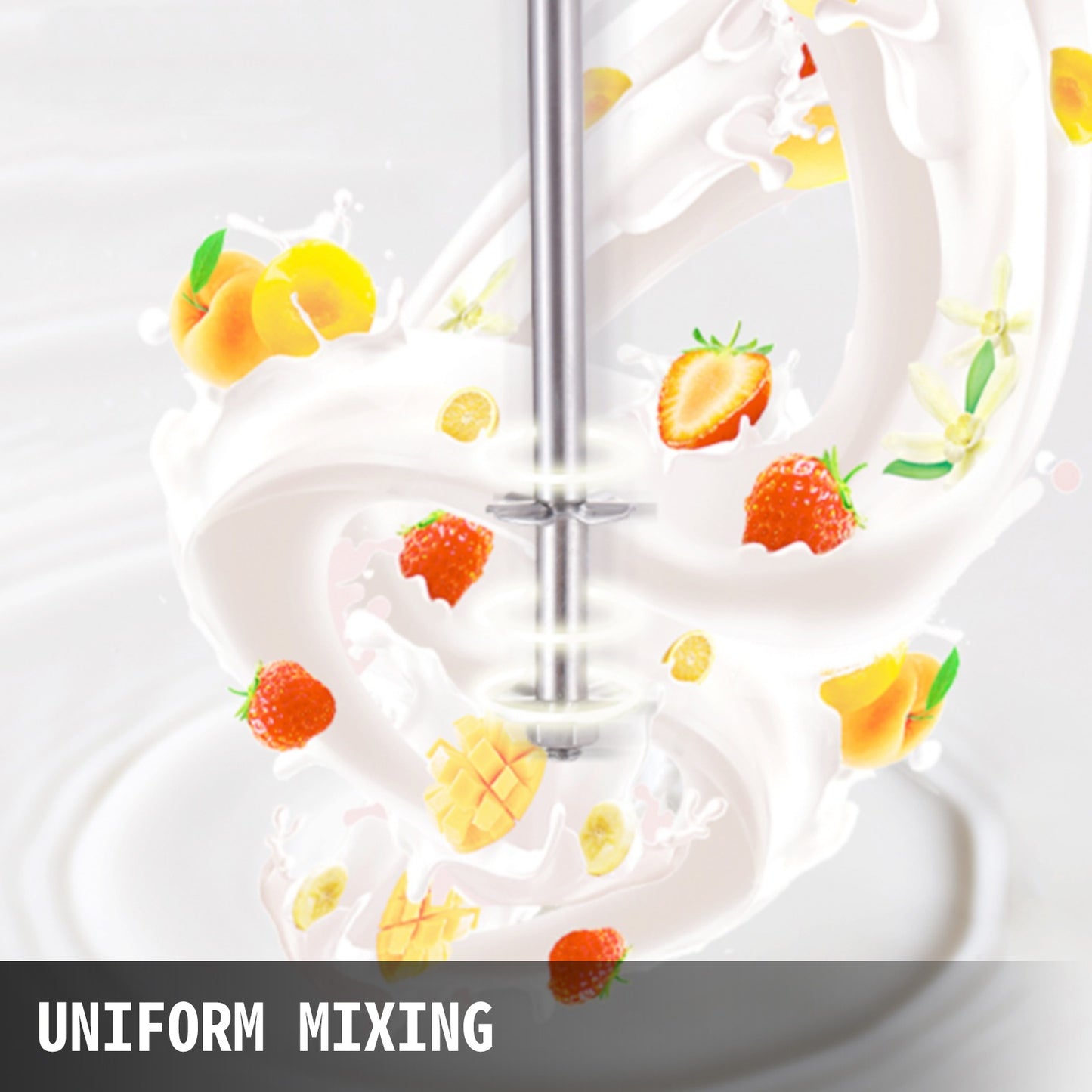 Elektrische Milkshake Mixer – Milkshakemachine – Shake Maker – Smoothiemixer – Proteïnemixer – 5010g – 180W Krachtige Motor – Dubbele Mixkop Roestvrij Staal