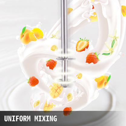 Elektrische Milkshake Mixer – Milkshakemachine – Shake Maker – Smoothiemixer – Proteïnemixer – 5010g – 180W Krachtige Motor – Dubbele Mixkop Roestvrij Staal