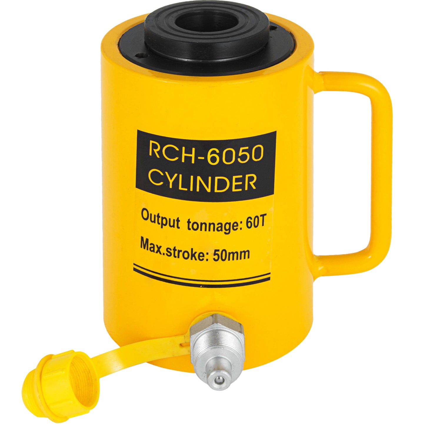 Hydraulische Krik – Hydraulische Cilinder – Hydraulische Ram – Potkrik – Garagekrik – 60 Ton Hefvermogen – Compact Enkelwerkend Ontwerp