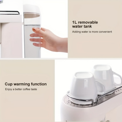 Espressomachine – Koffiemachine – Koffiezetapparaat – Semi-automaat – Melkopschuimer – 20 Bar Pompdruk – 1,4L Waterreservoir – Wit